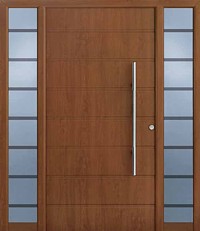 Golden Oak TOP door with matching side elements